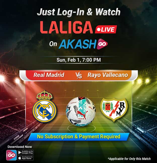 LALIGA Free Match Web Banner