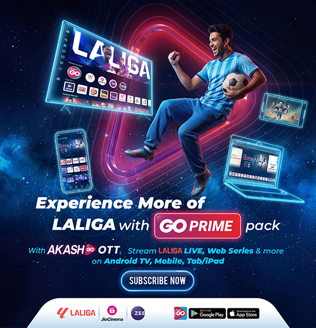 AKASH GO Prime Pack Web Banner