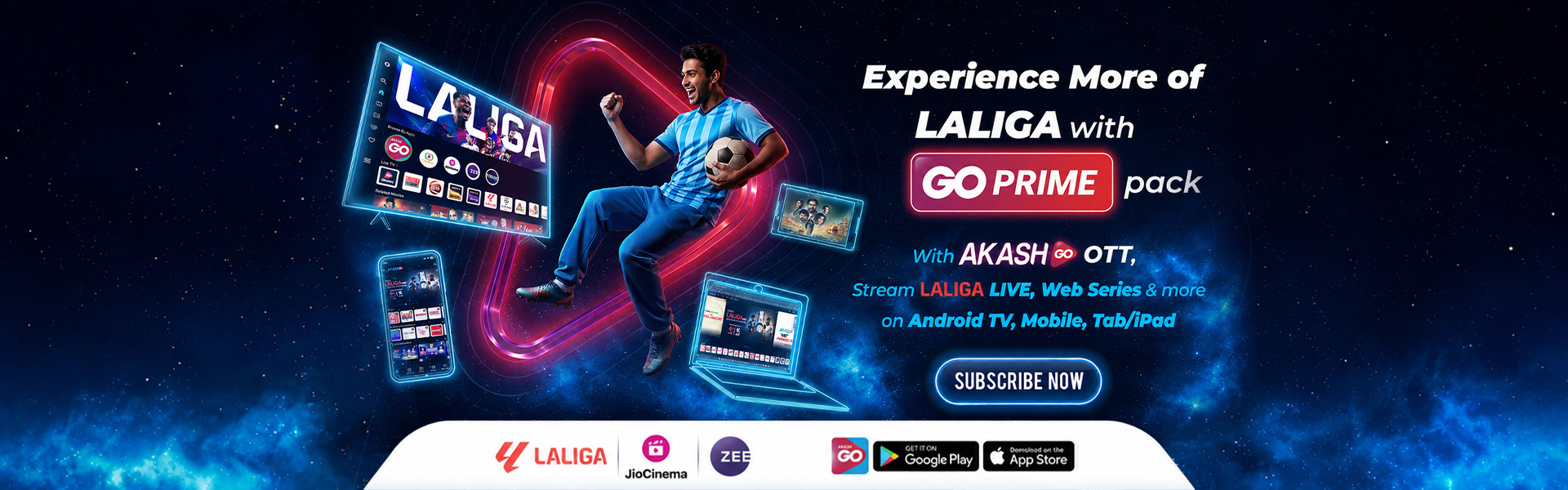 AKASH GO Prime Pack Web Banner