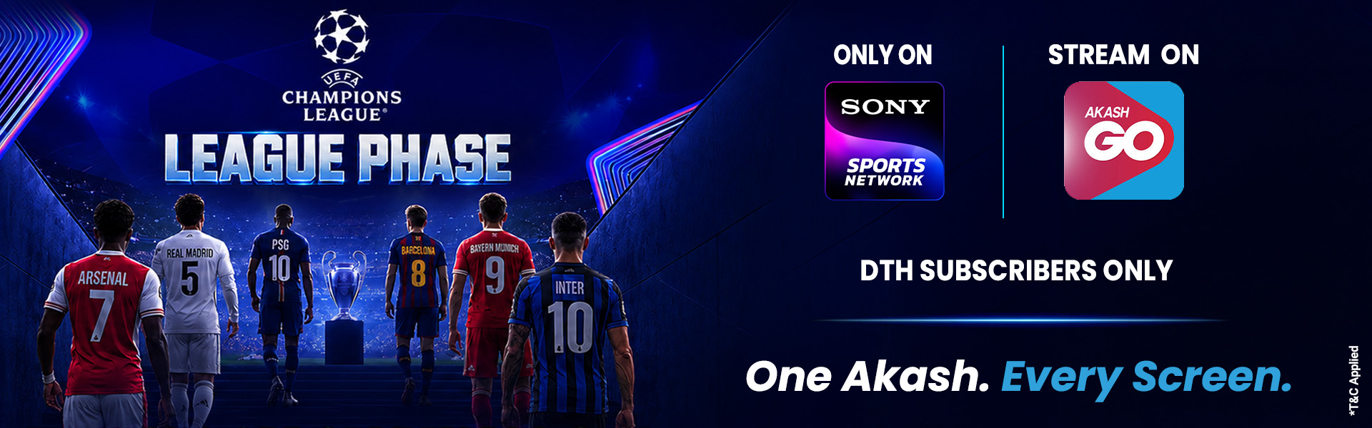 UEFA Champions League Web Banner